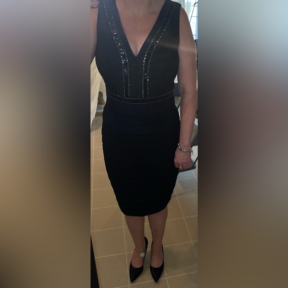 WornONCE/LIKE New- JAX Black dress-very elegant and classy but also sexy!😃 - Picture 10 of 13